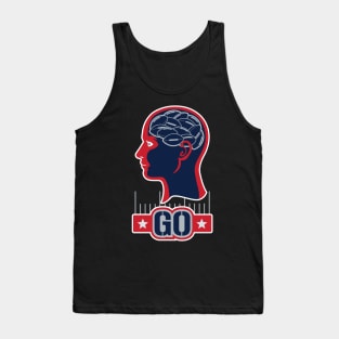 American football in my brain Tank Top